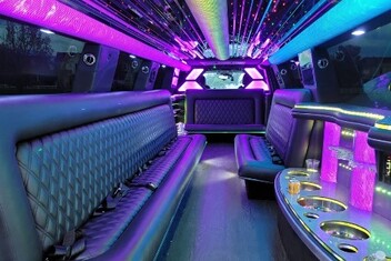 South Bend Limo Interior